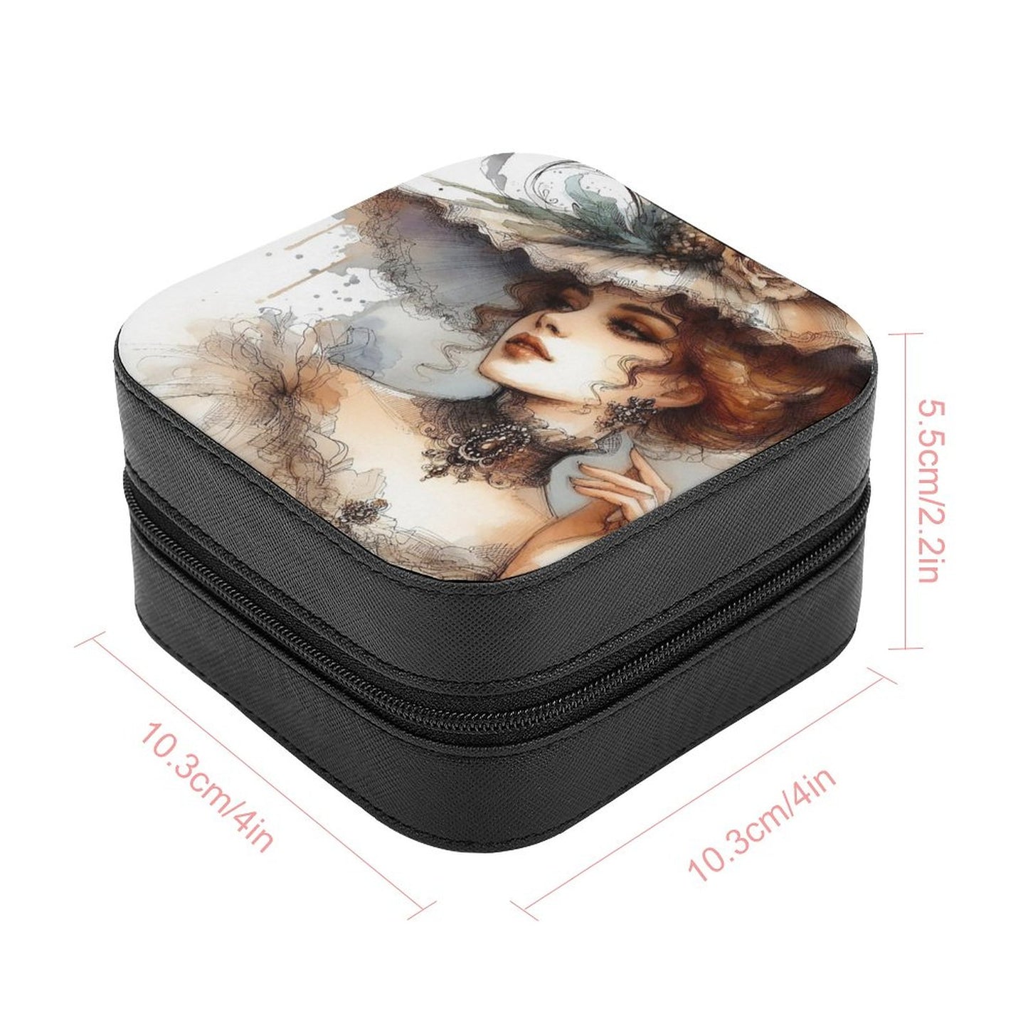 Portable Stackers Jewellery Box Old Time Girl