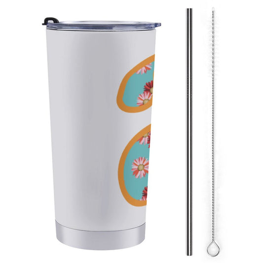 Car Travel Mug Set with Cleaning Kit (590ml/20oz)