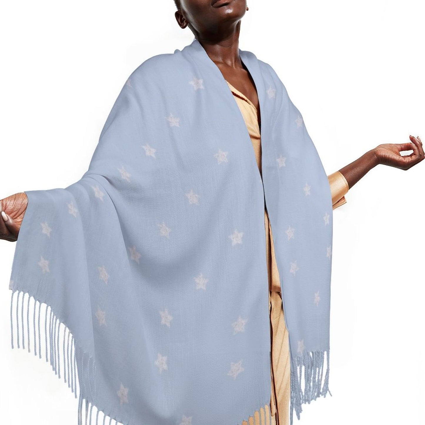 Cashmere-like Tassel Scarf