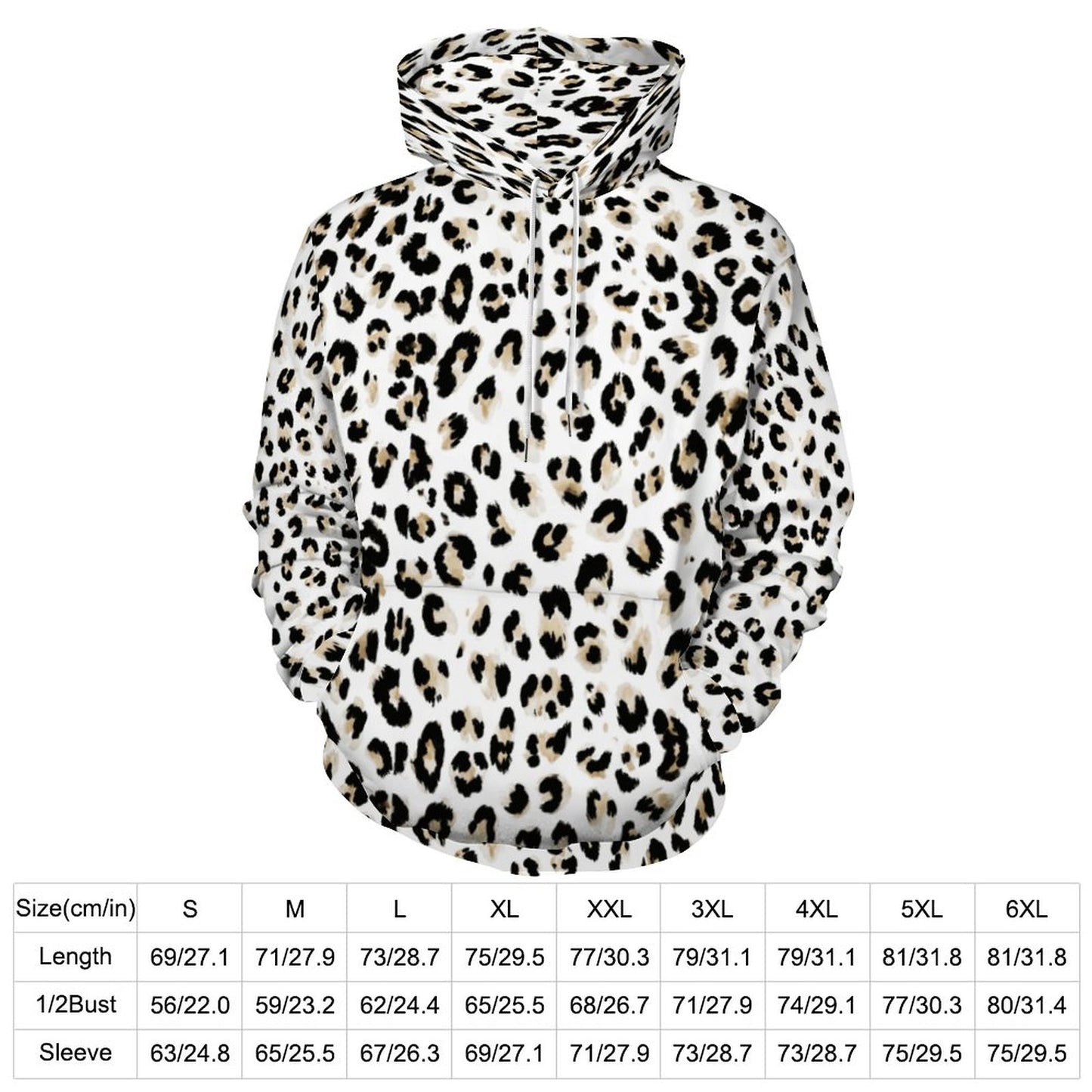 Unisex Cool Hoodie with Double-layer Cap