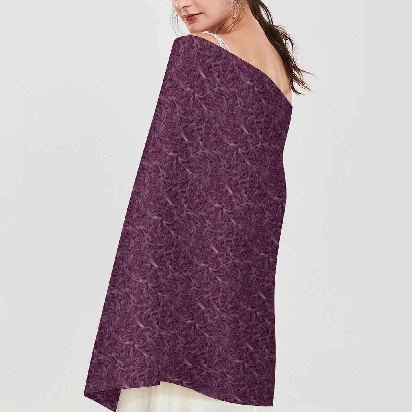 Cashmere-like Tassel Scarf