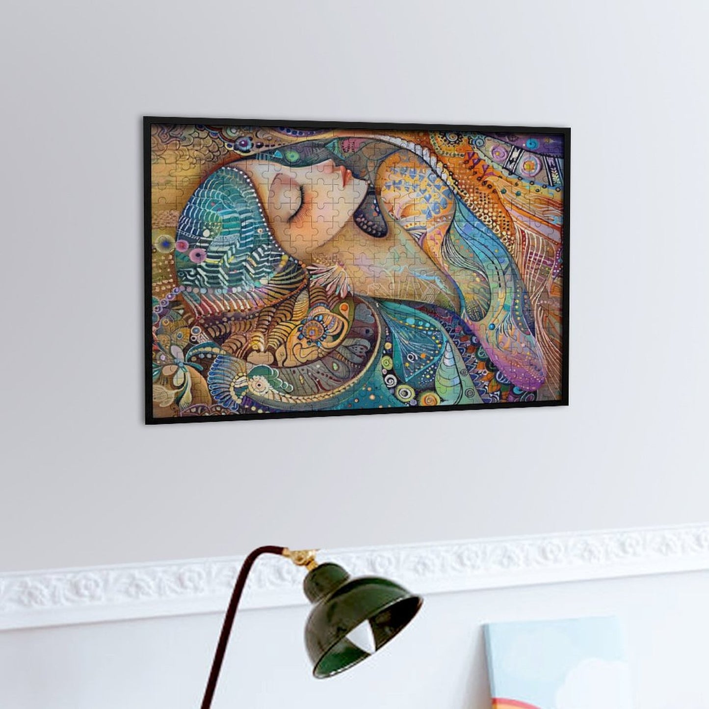 Wooden Picture Puzzle - Lady