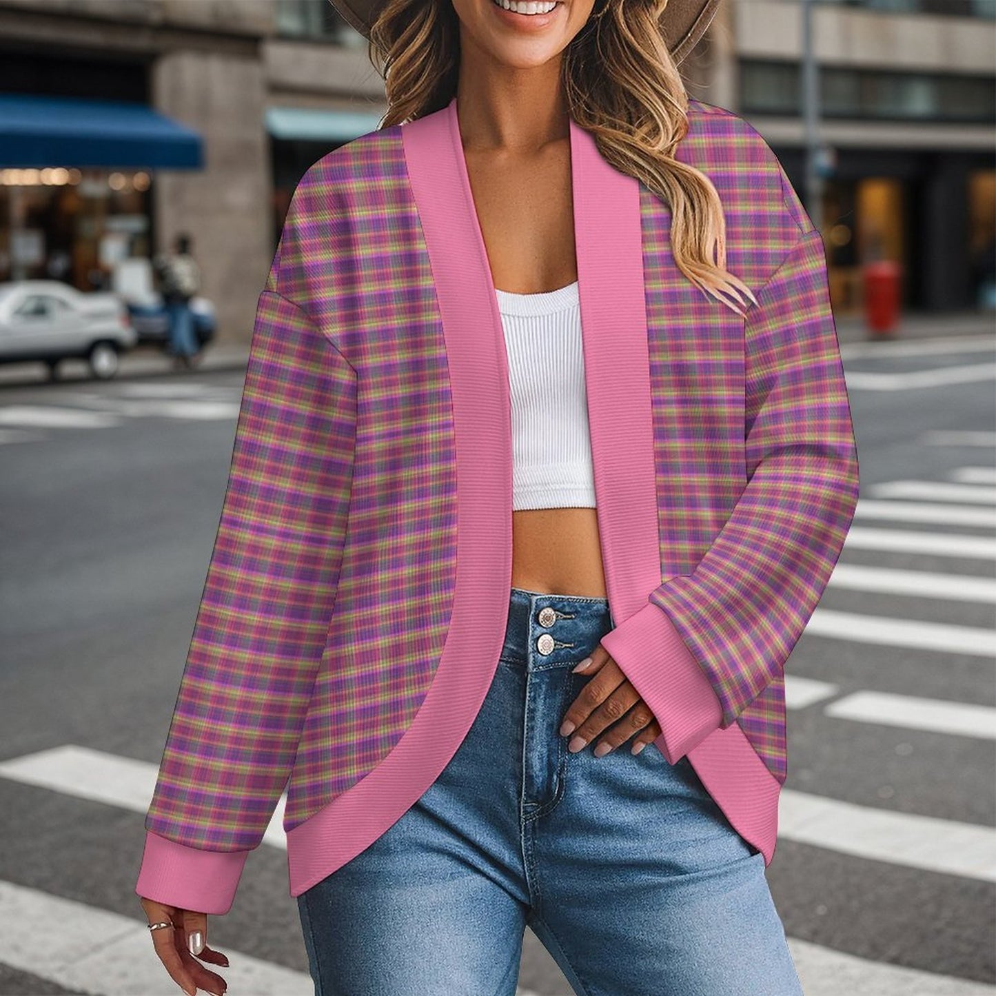Women's Drop Shoulder Cardigan