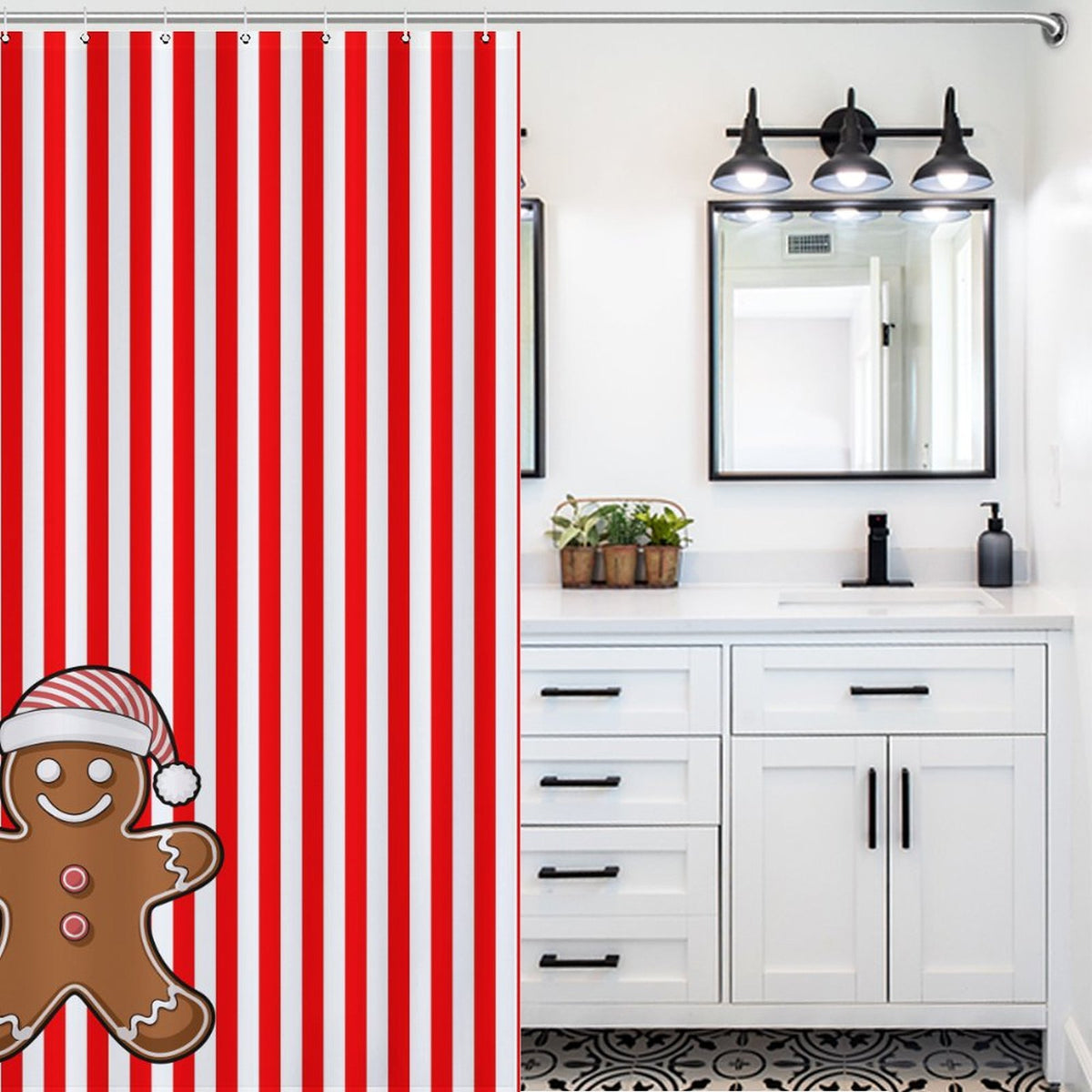 Christmas Shower Curtain