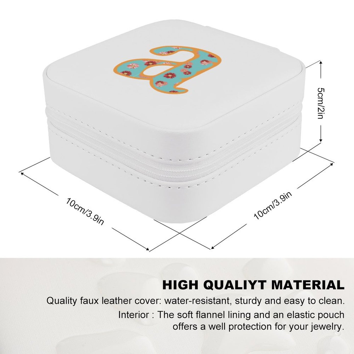 PU Portable Travel Jewellery Box