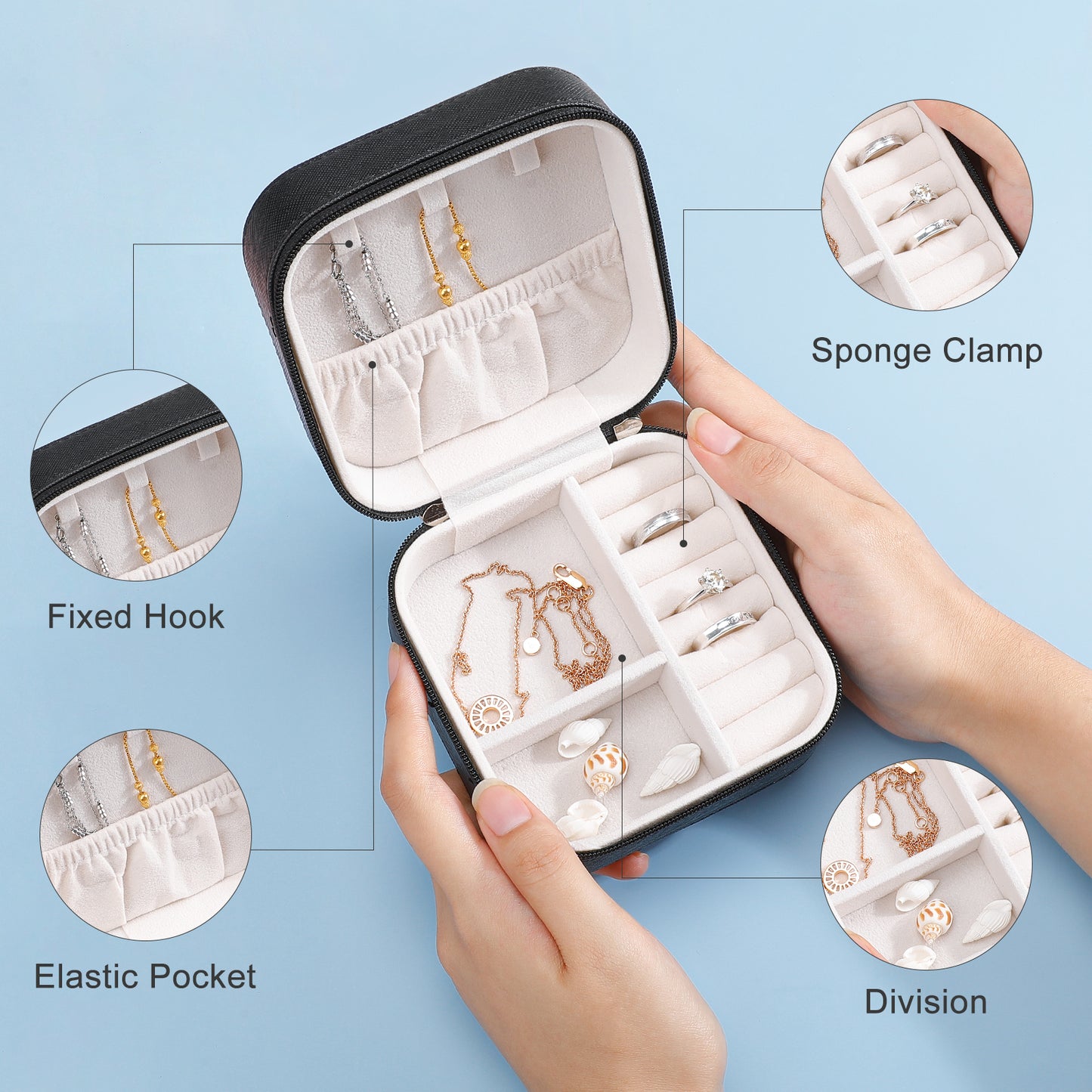 Portable Stackers Jewellery Box - C