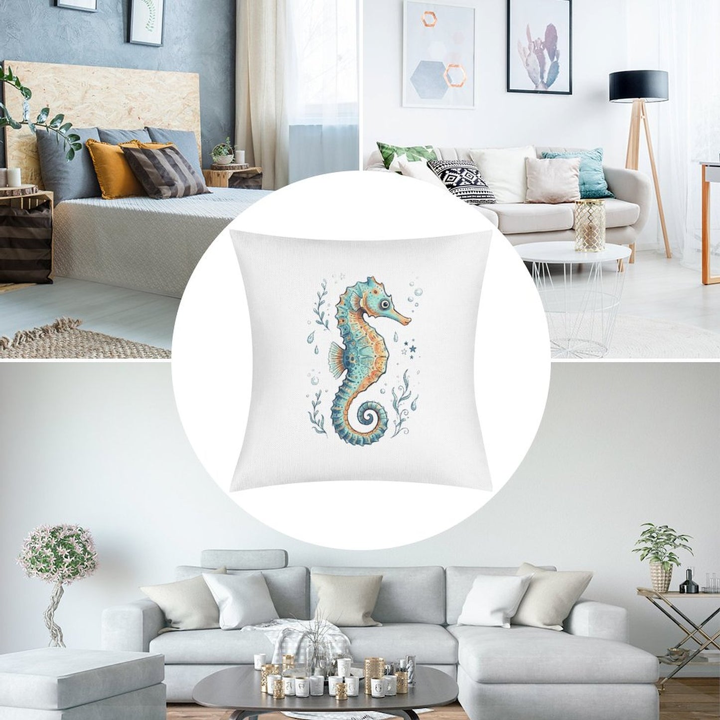 Waterproof Pillow Cover(One-sided Printing)