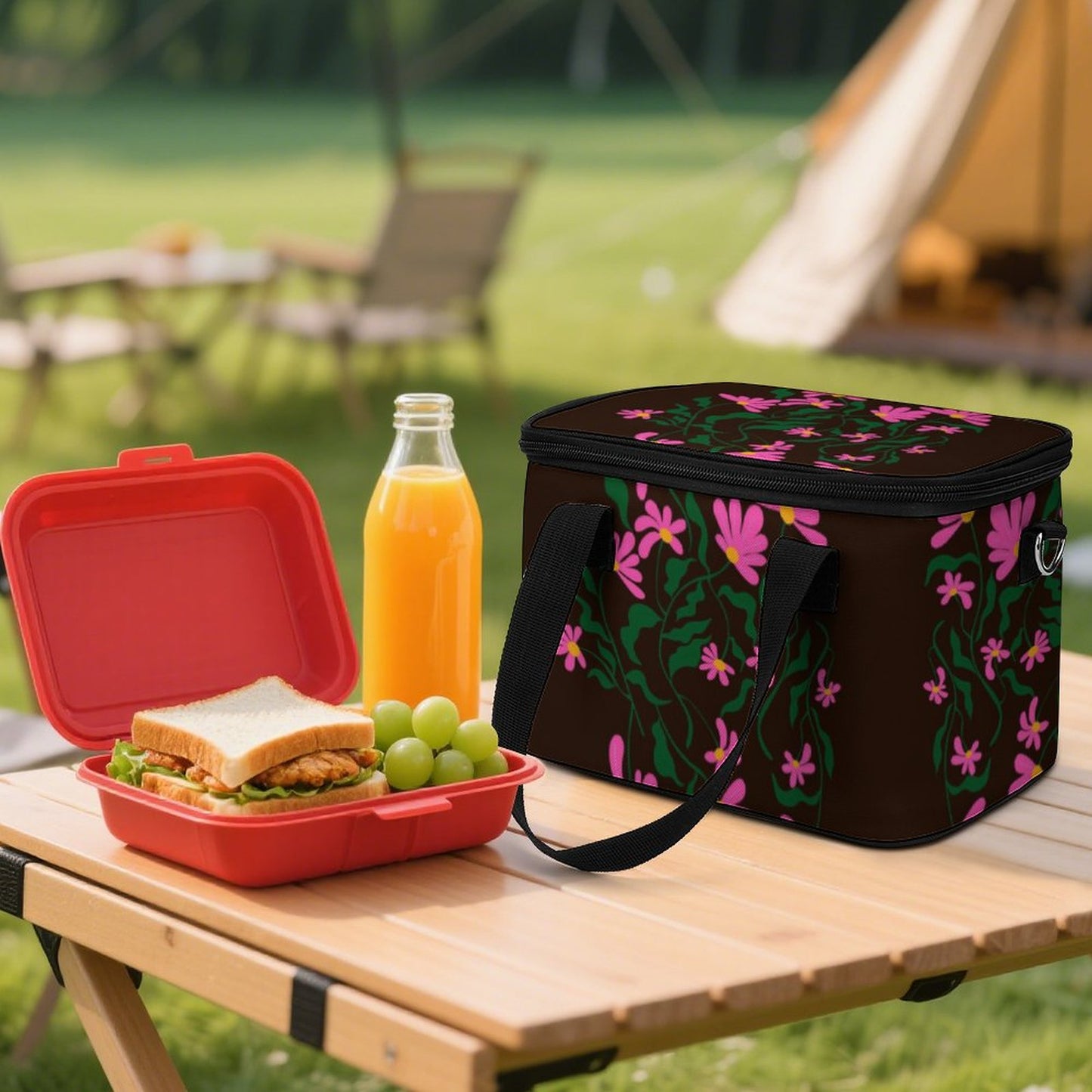Portable Cooler Bag(All-Over Printing)
