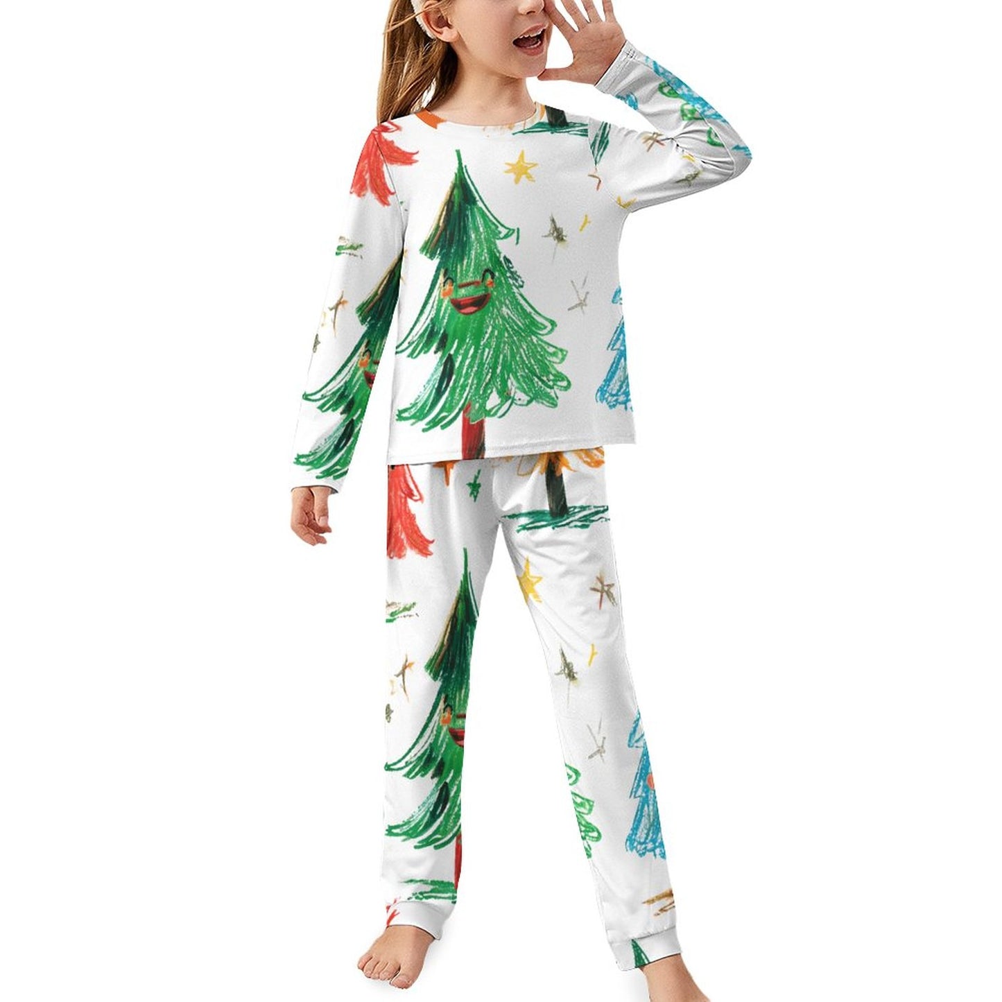 Long Sleeve Girls Nightwear