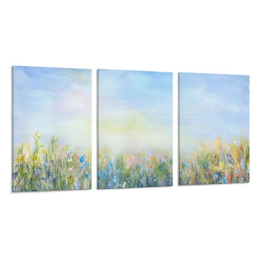 Vertical Framed Wall Art Praire