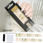 Mirror Chrome Glow Short Nail Set – Image 8