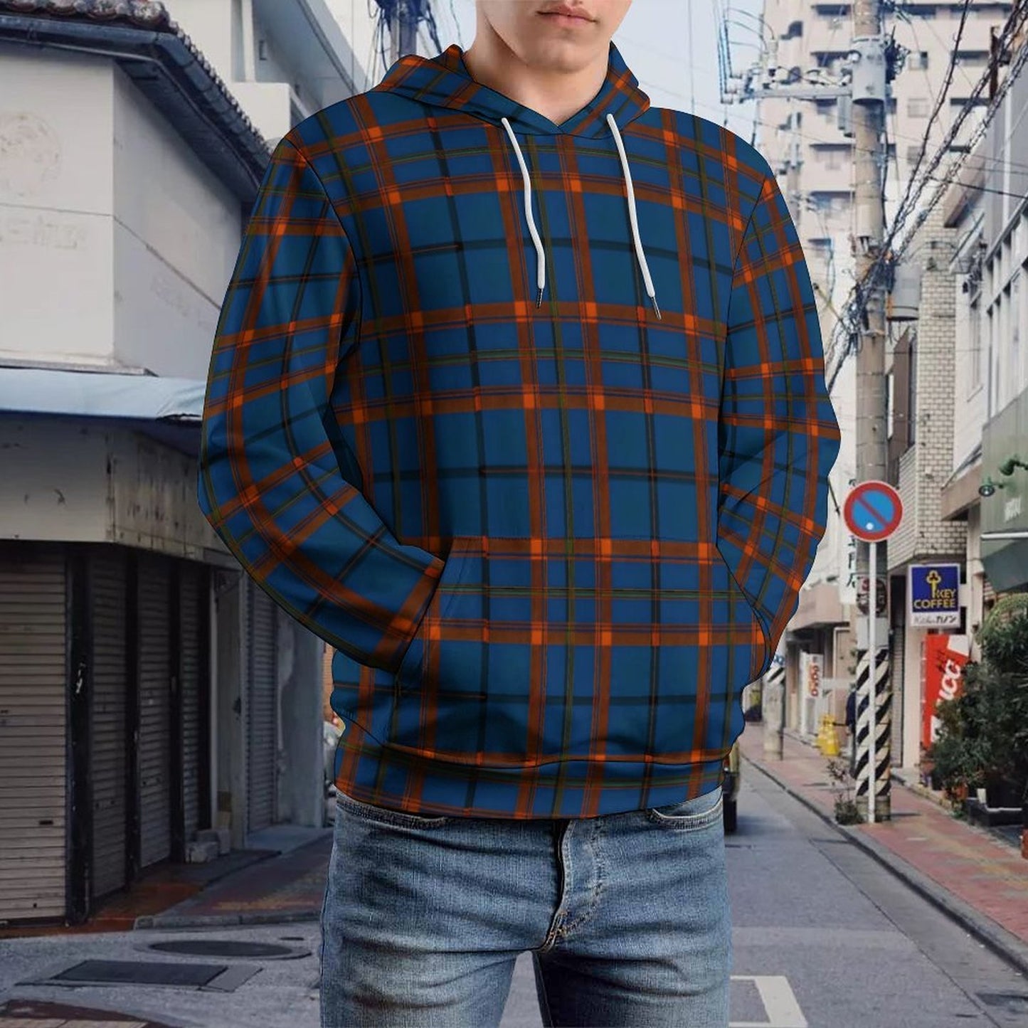 Unisex Cool Hoodie with Double-layer Cap