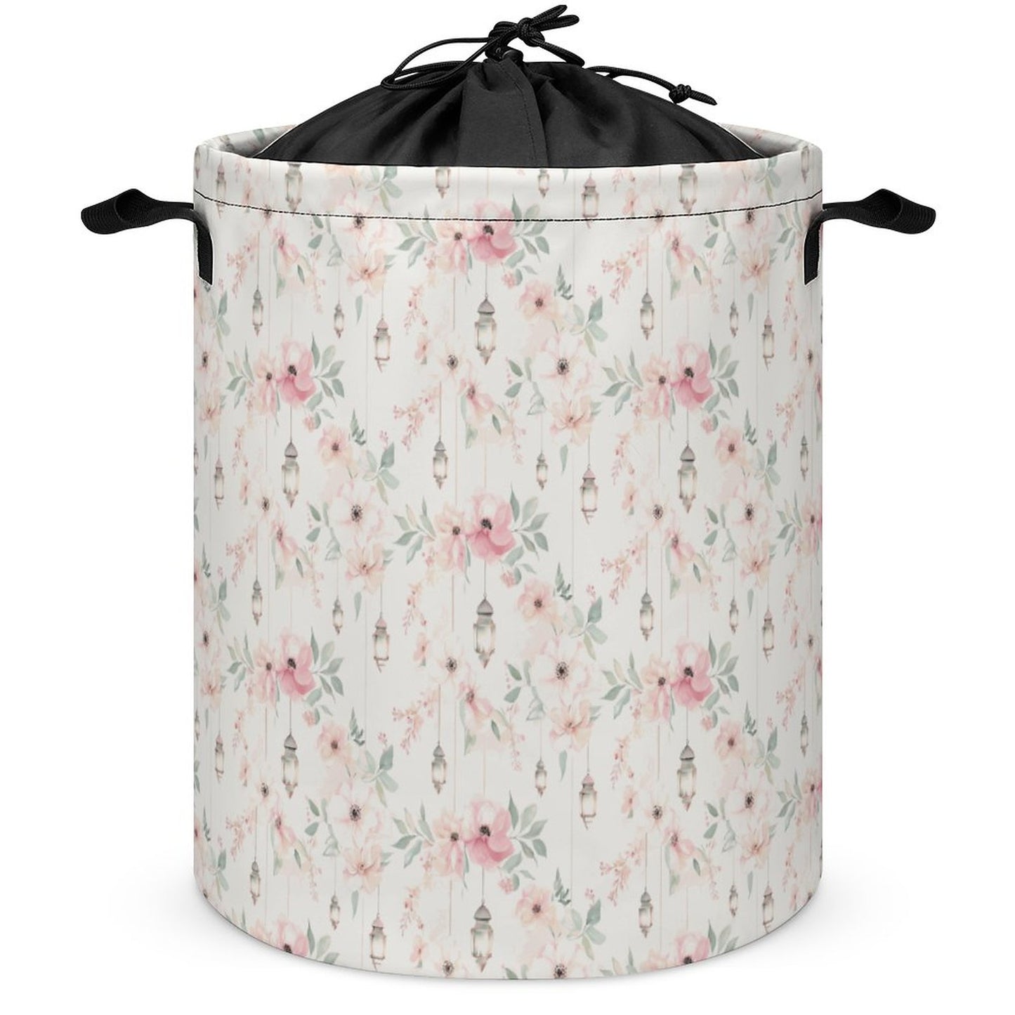 Drawstring collapsible Laundry Basket