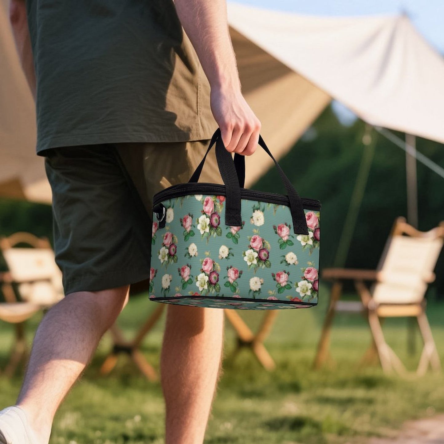 Portable Cooler Bag(All-Over Printing)