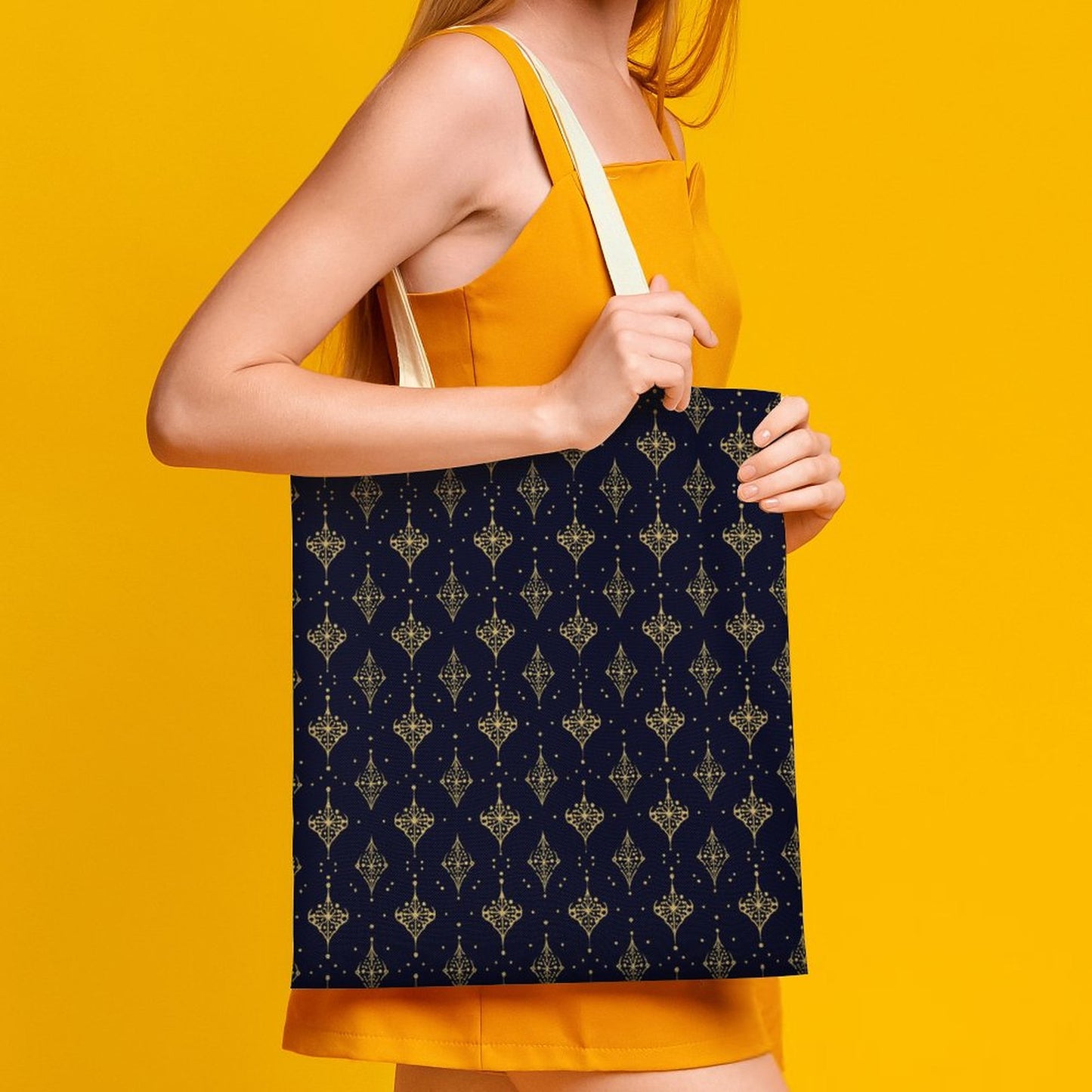 Martin Canvas Tote Handbag with Dual-sided Printing