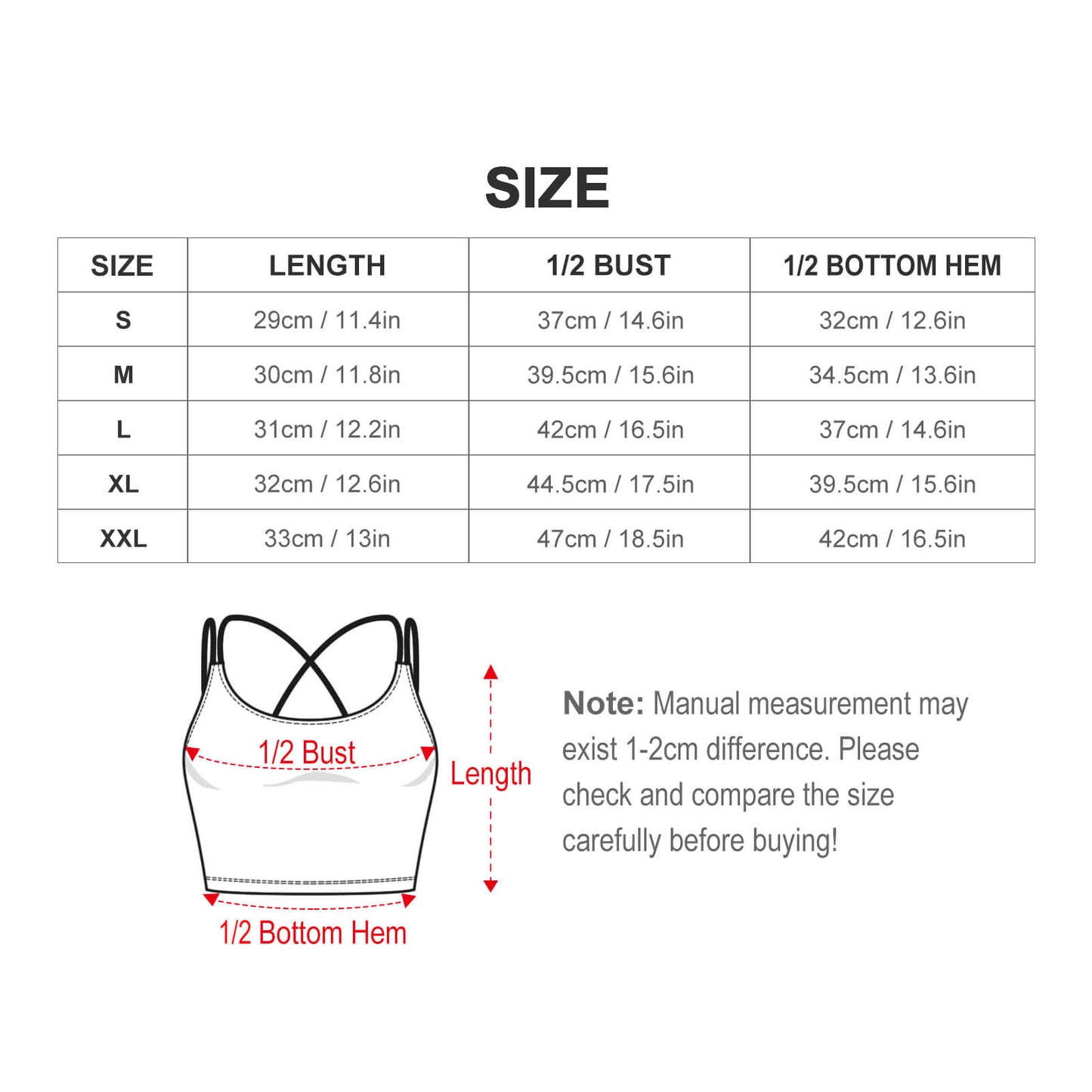 Workout Crop Yoga Tank Top