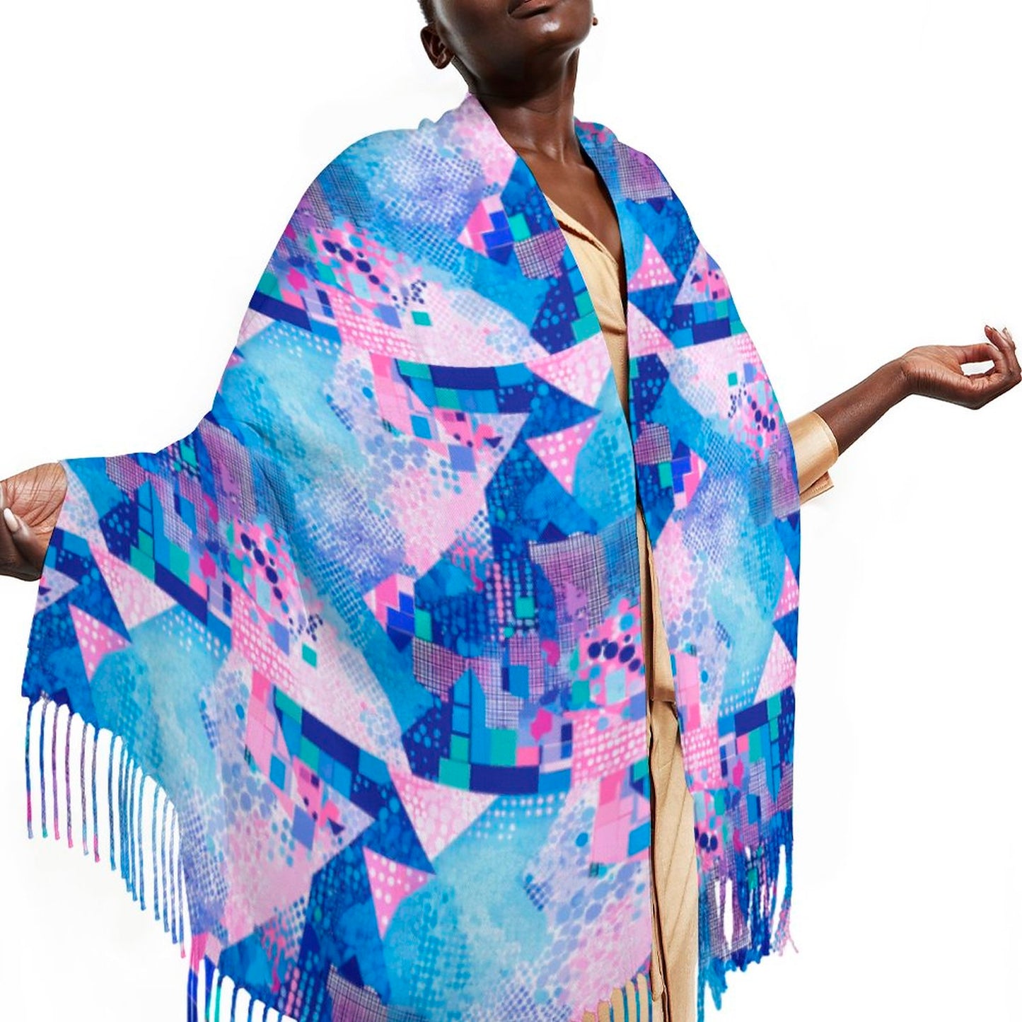 Cashmere-like Tassel Scarf