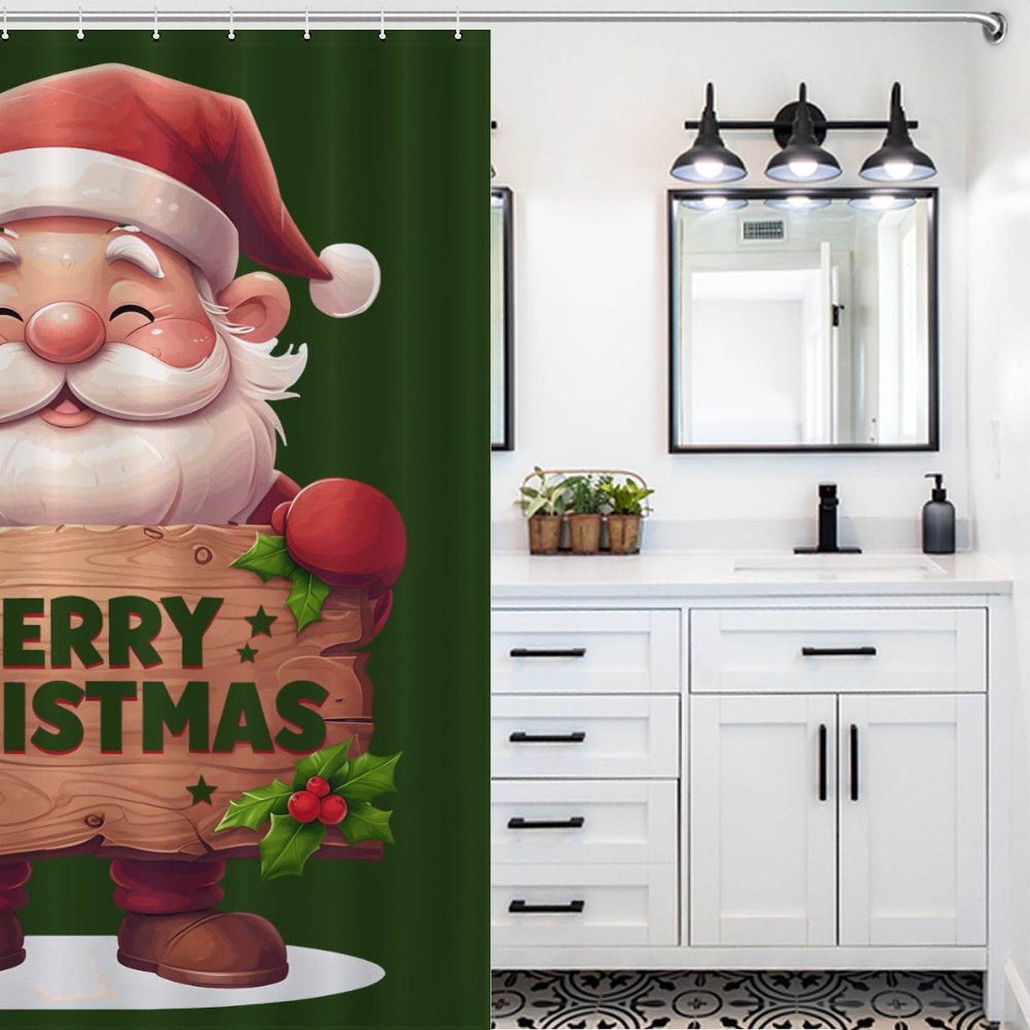 Shower Curtain - Holidays