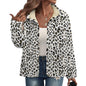 Stand-up Collar Fleece Casual Jacket