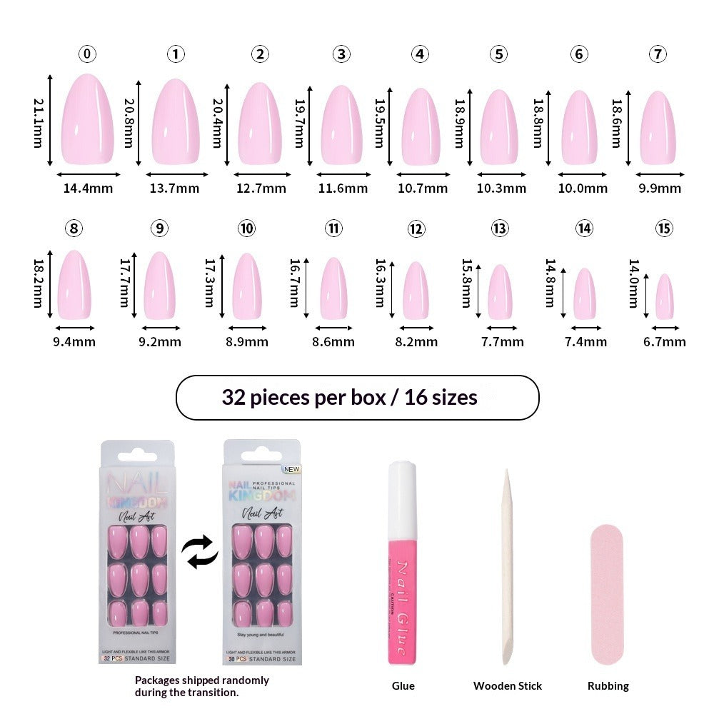 "Luminous Cat Eye Collection" - Multi-Color 32Pcs Press-On Nails Set – Image 4