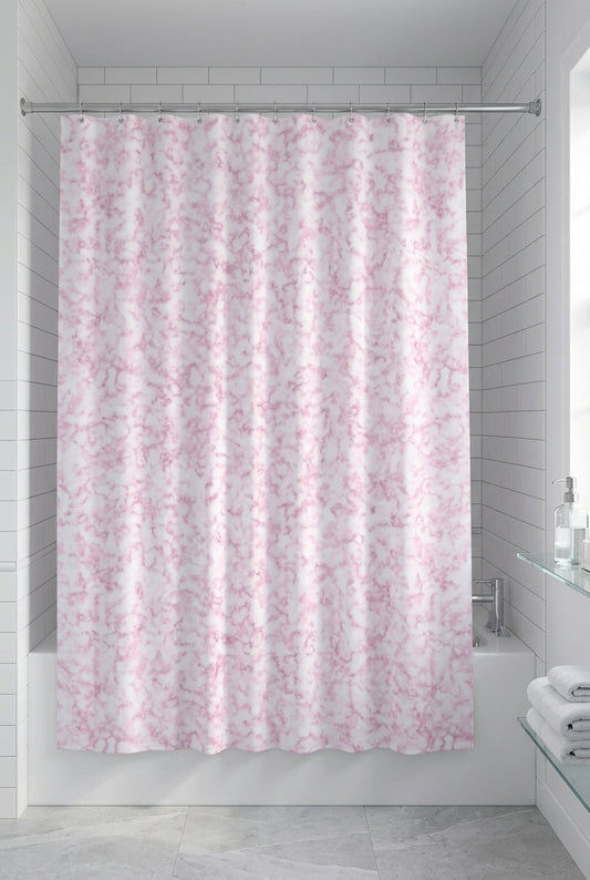 Pink Shower Curtain