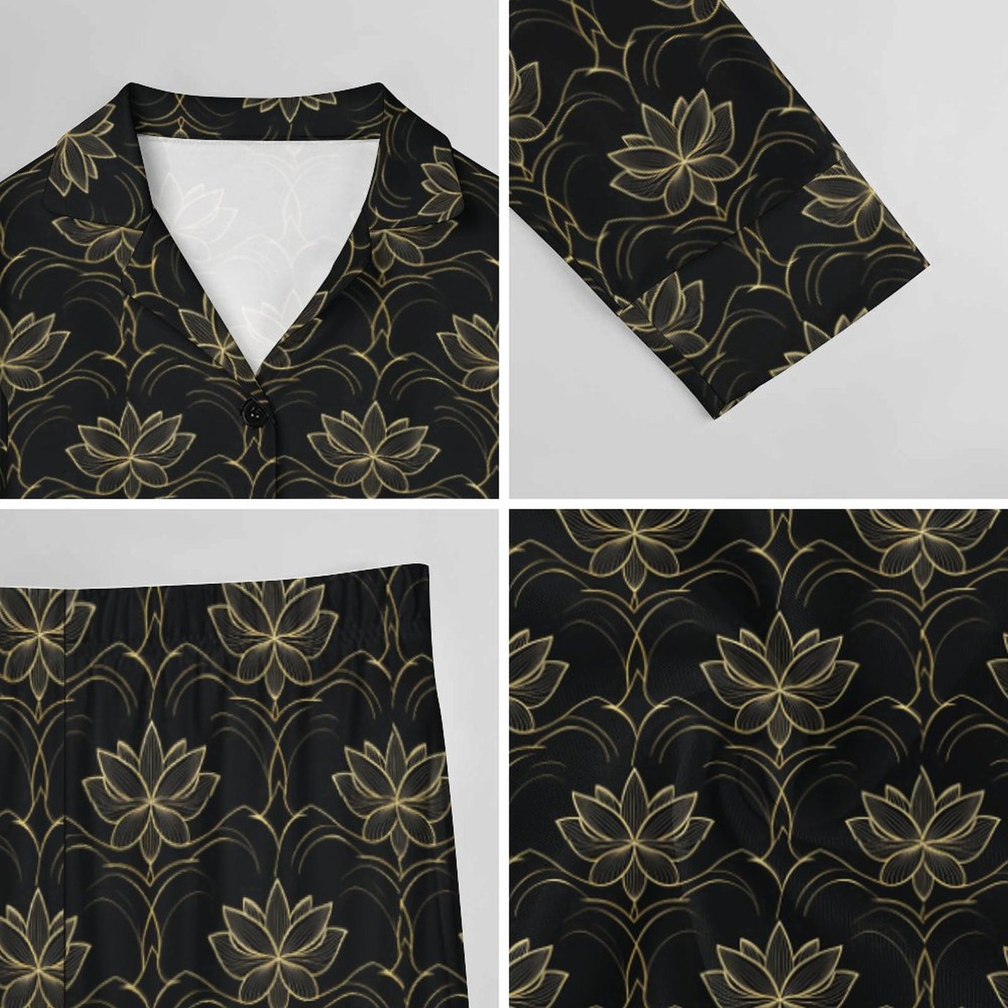 V-Neck Women Night Wear