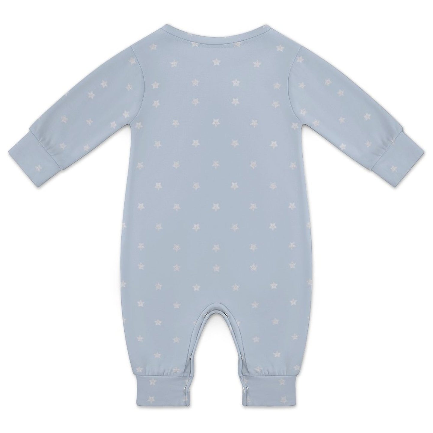 Baby Romper Blue White Stars