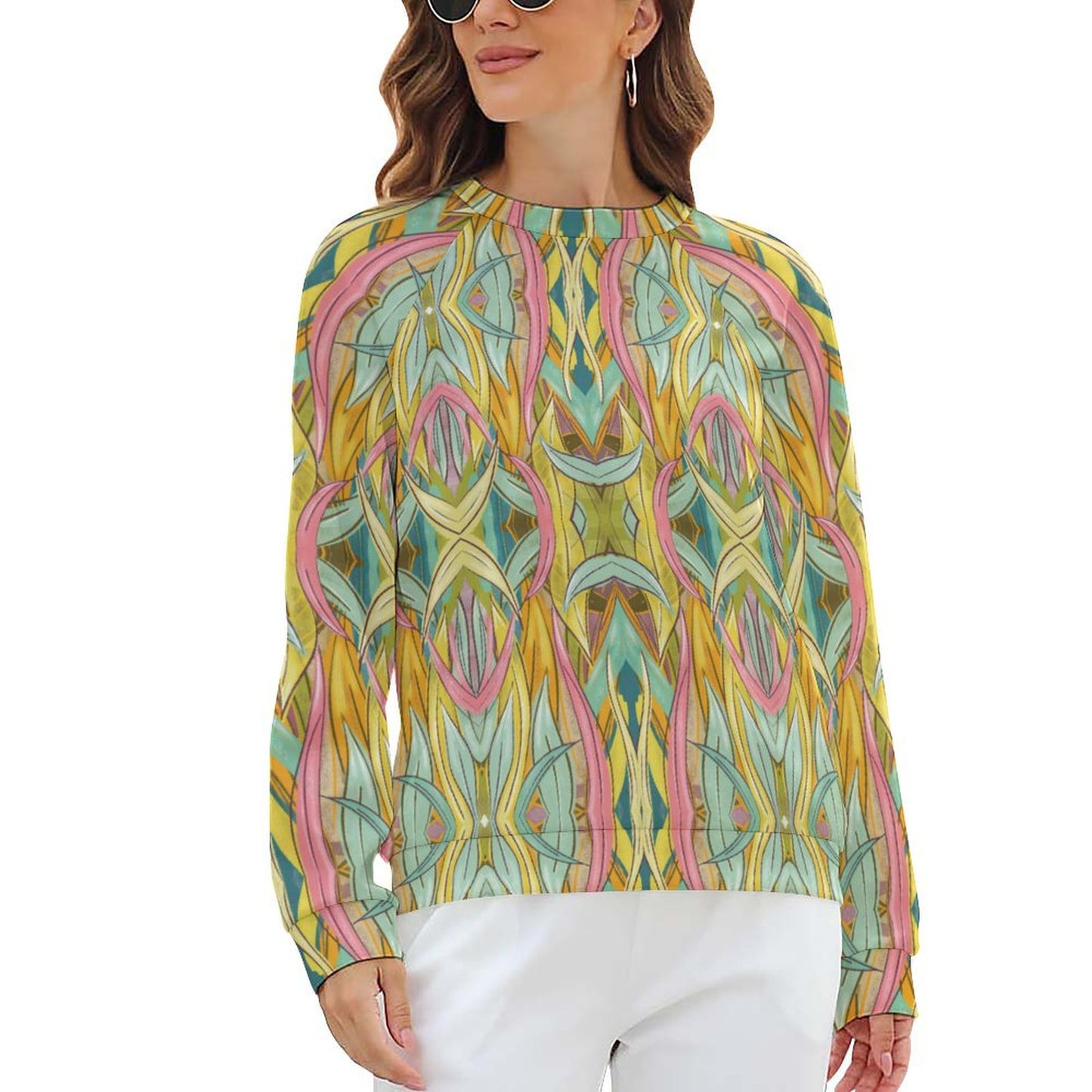 Custom Sweatshirt Designs Raglan Style