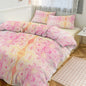 3-Piece Bedding Set-90"x90"/ 229x229cm (Dual-sided Printing)