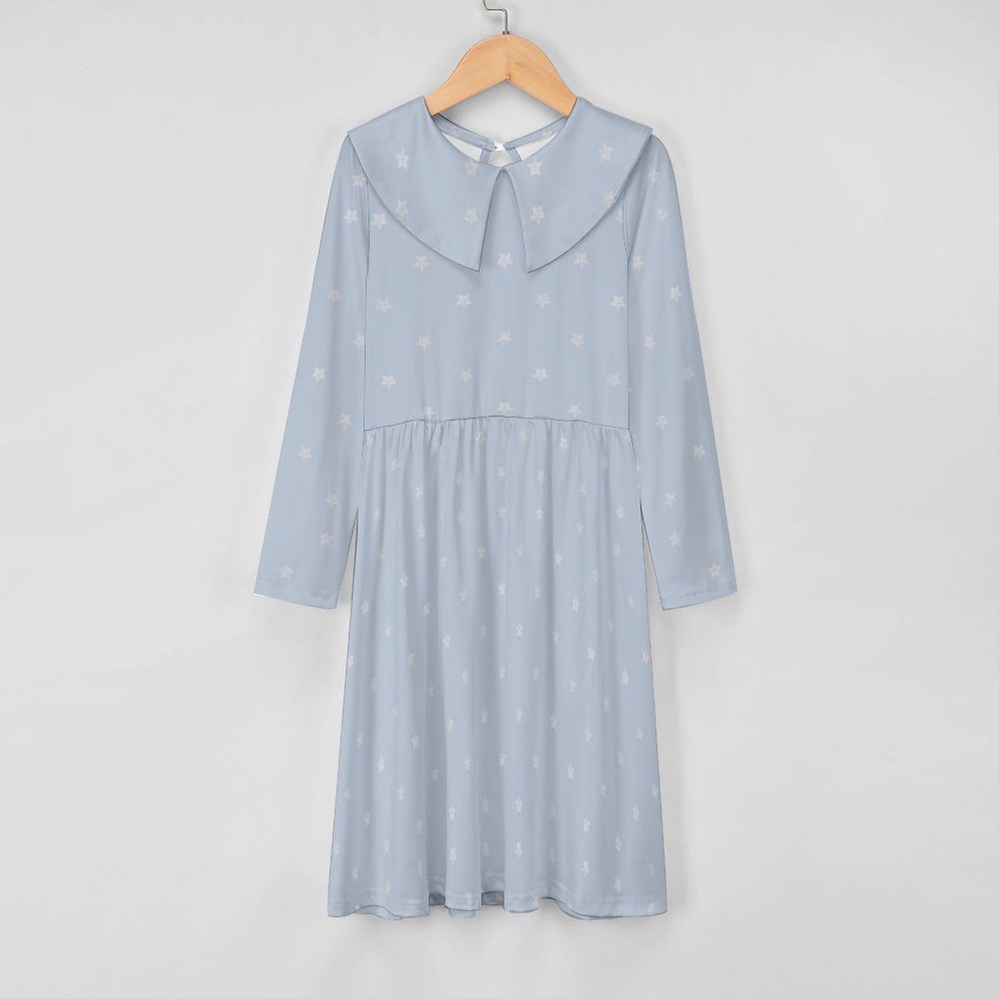 Girl's Long Sleeved Dress(All-Over Printing)