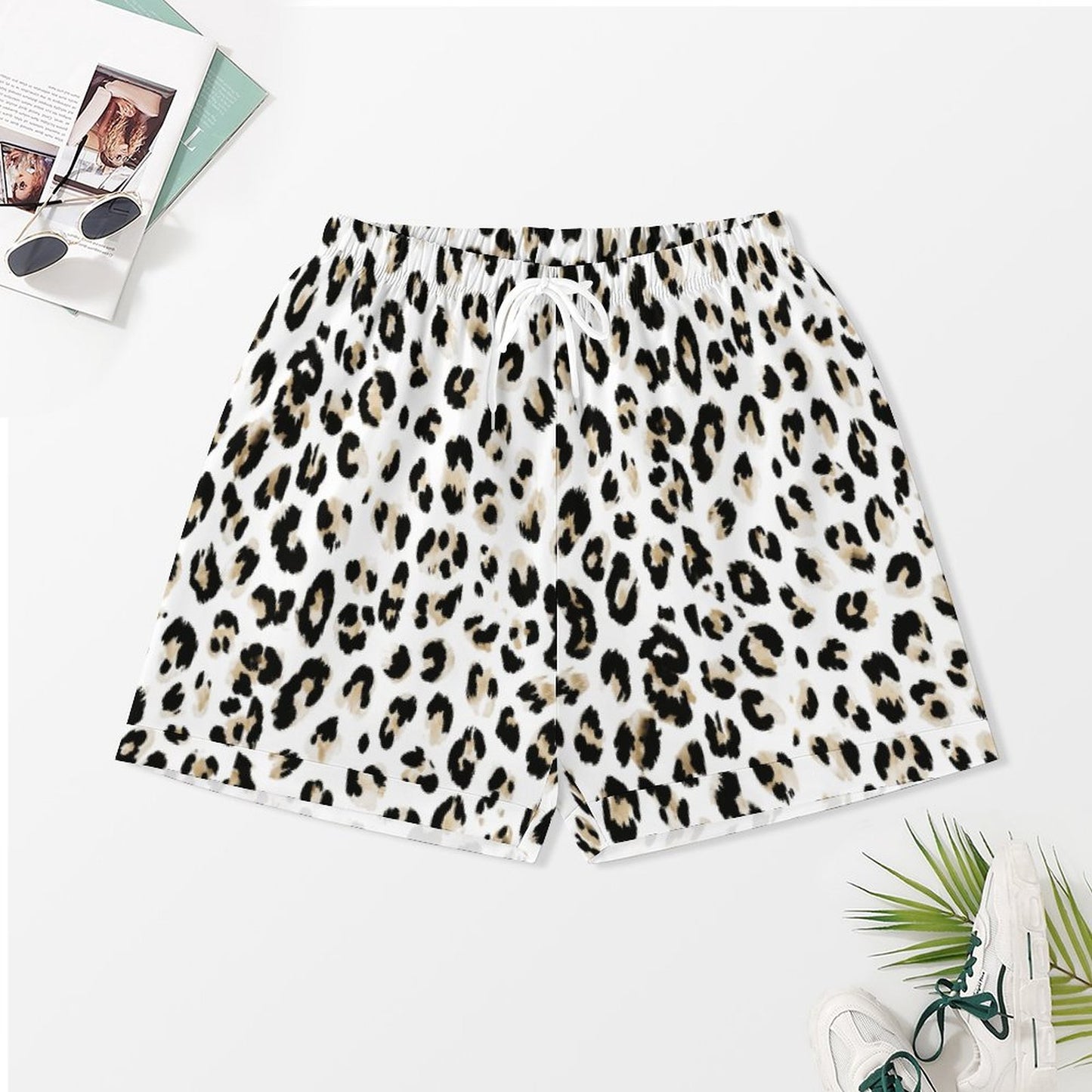 Worn-effect Fabric Women Satin Pajama Set