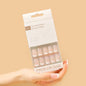 30 Boxed Classic French Wearing Nail Premium Narrow Nail Nail Pads Cross-border Hot Sale Removable Nail Patches – Image 6