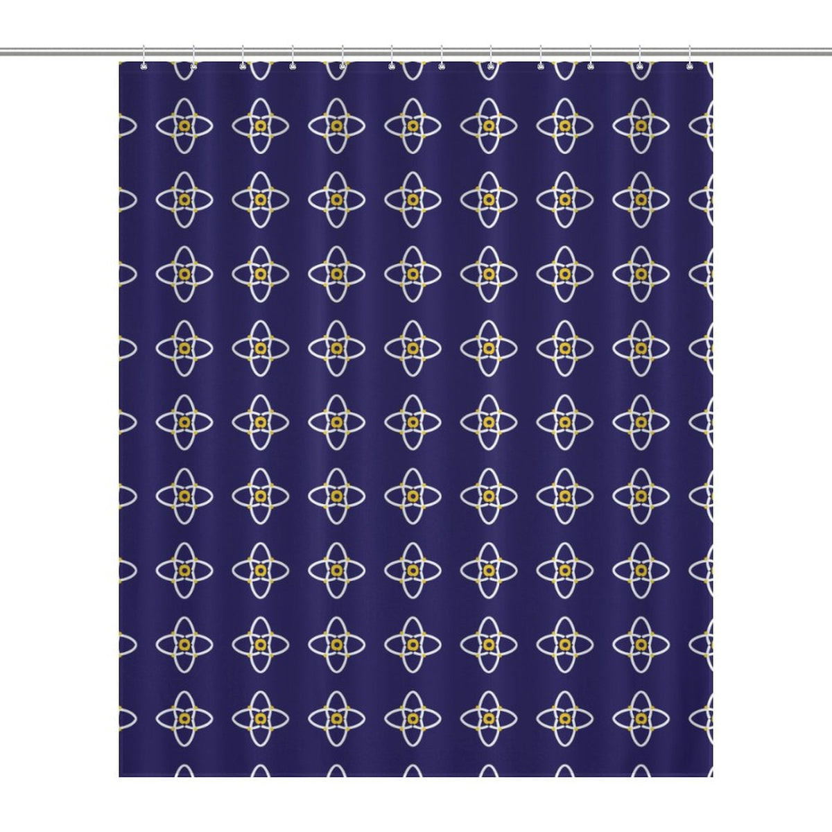 Blue Shower Curtain