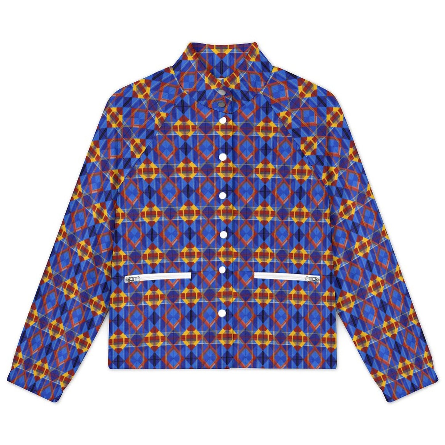 Women's Stand-Up Collar Fleece Jacket