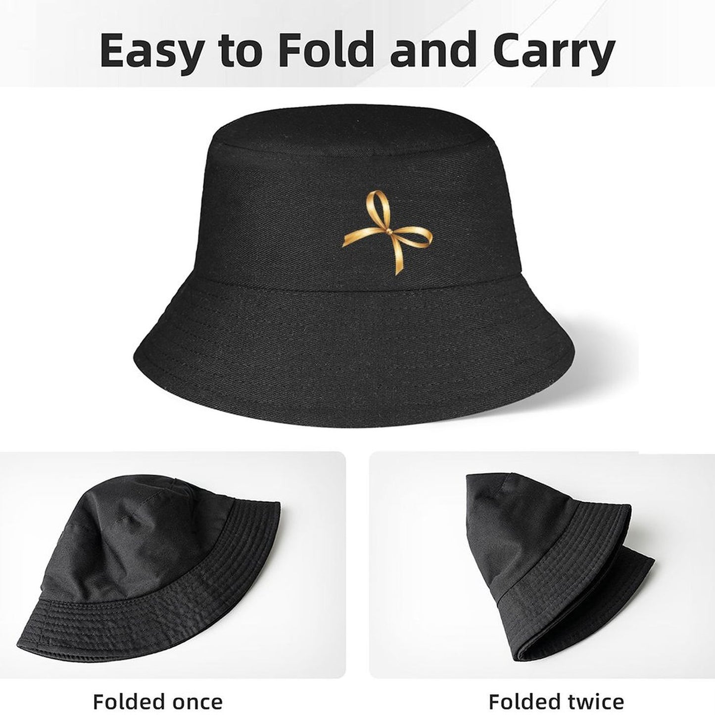 Fisherman Hat for Women & Men(Front Printing)