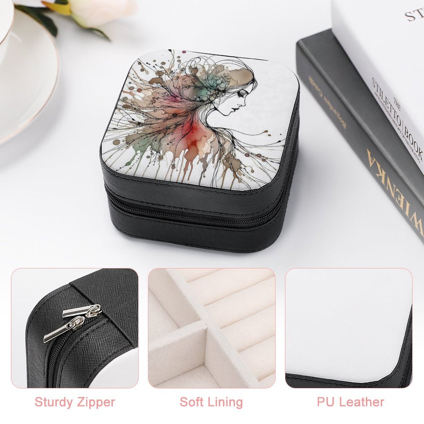 Portable Stackers Jewellery Box Girl