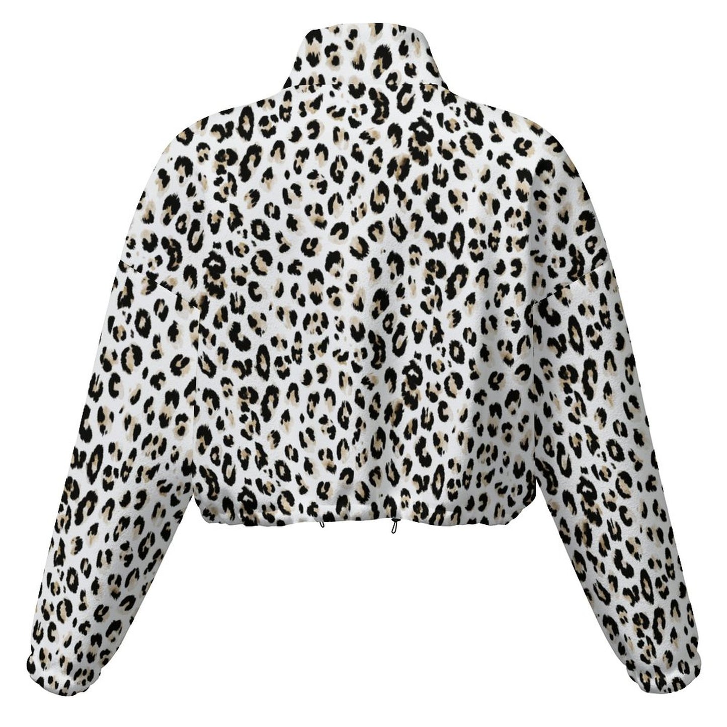 Fleece Sweatshirt Short Jacket for Women