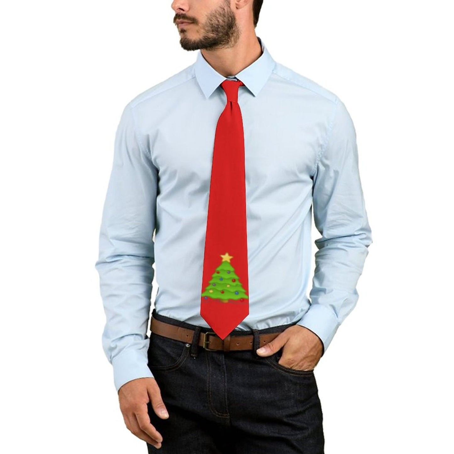 Men's Formal Tie - Christmas Tie