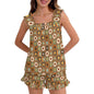 Ruffled Pajama Set