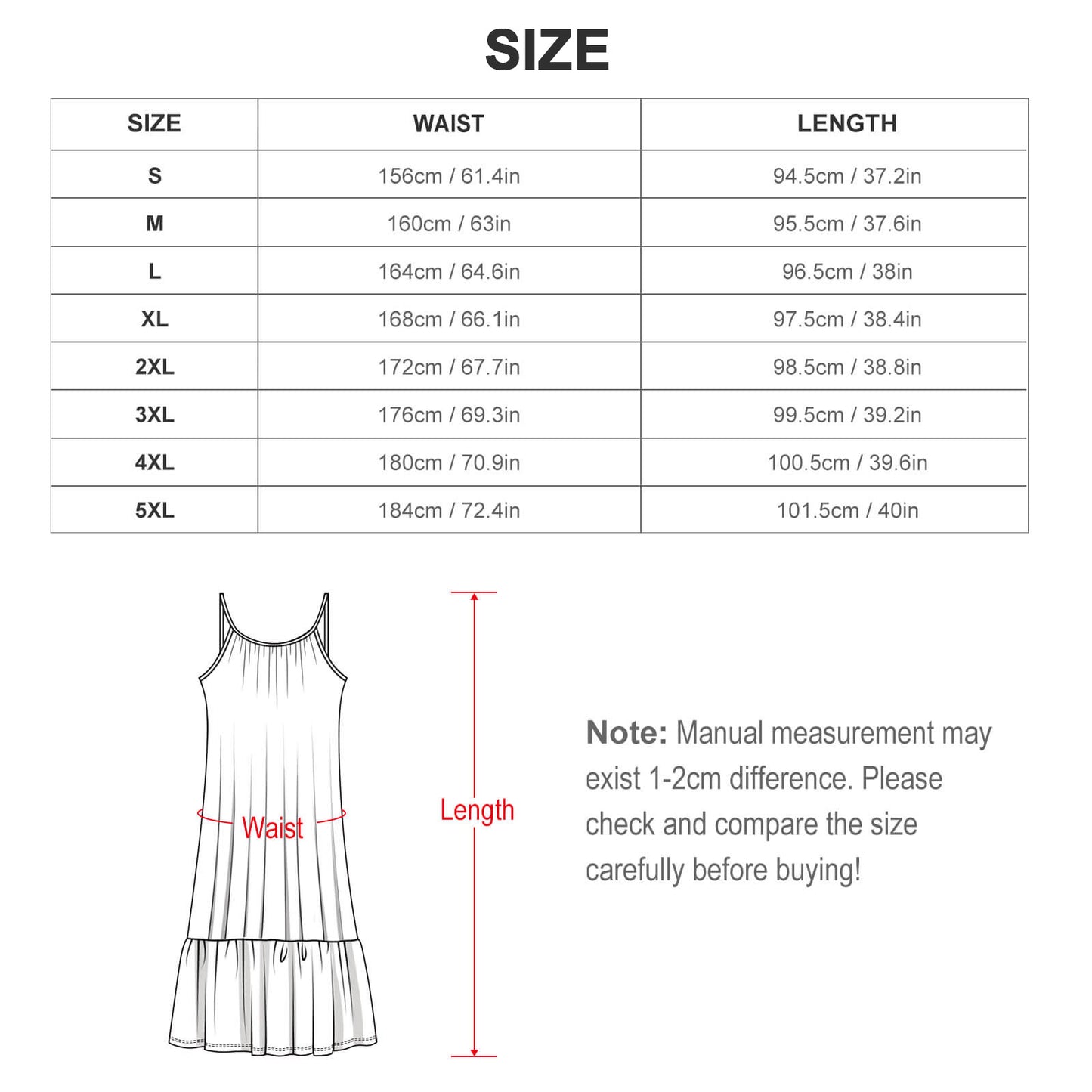 Spaghetti Strap Dress for Women