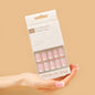 30 Boxed Classic French Wearing Nail Premium Narrow Nail Nail Pads Cross-border Hot Sale Removable Nail Patches – Image 8