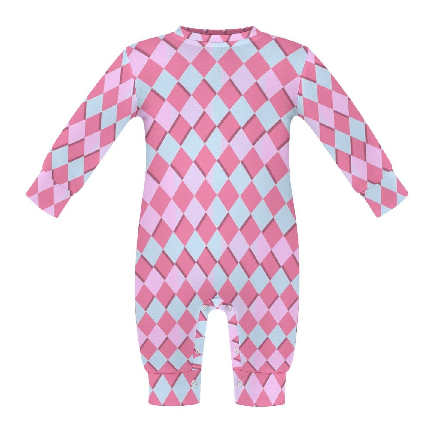 Baby Romper Pink Blue