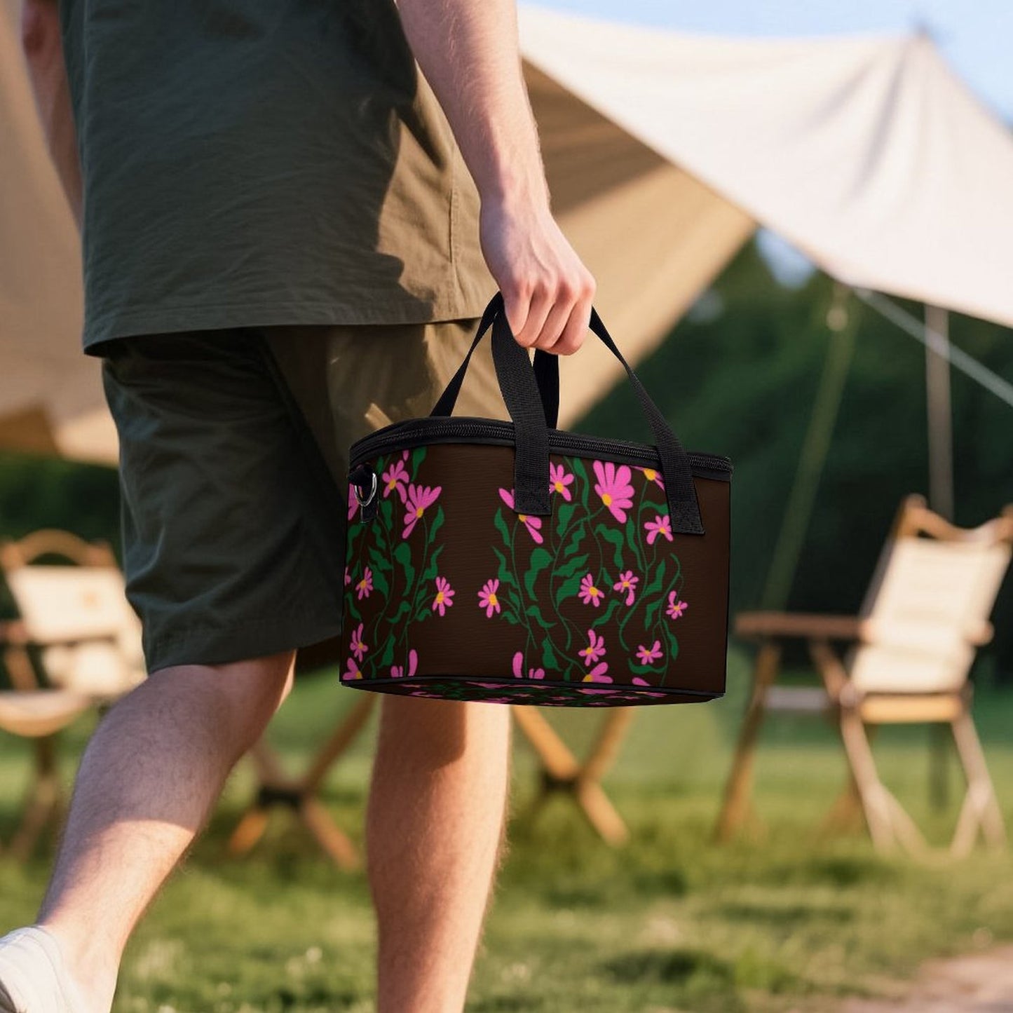 Portable Cooler Bag(All-Over Printing)