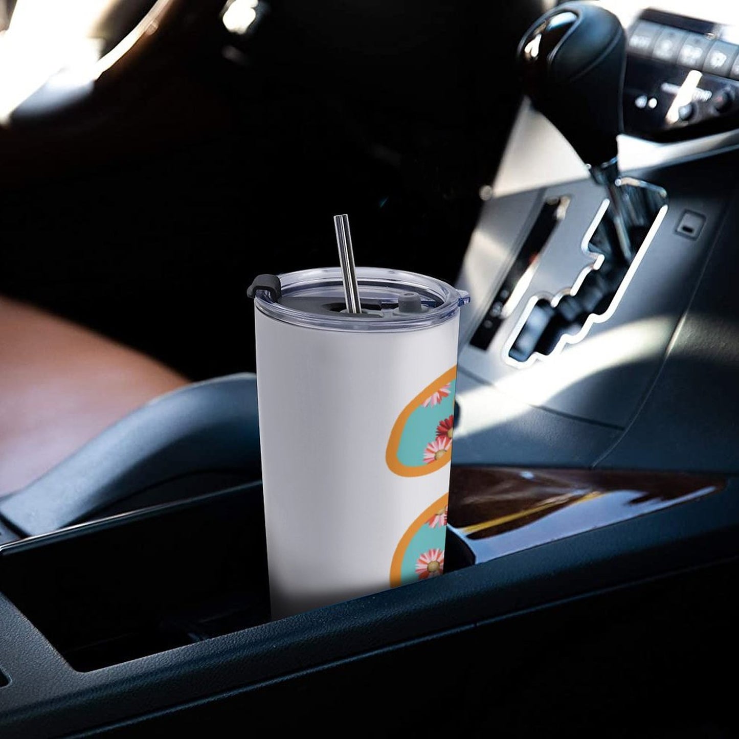 Car Travel Mug Set with Cleaning Kit (590ml/20oz)