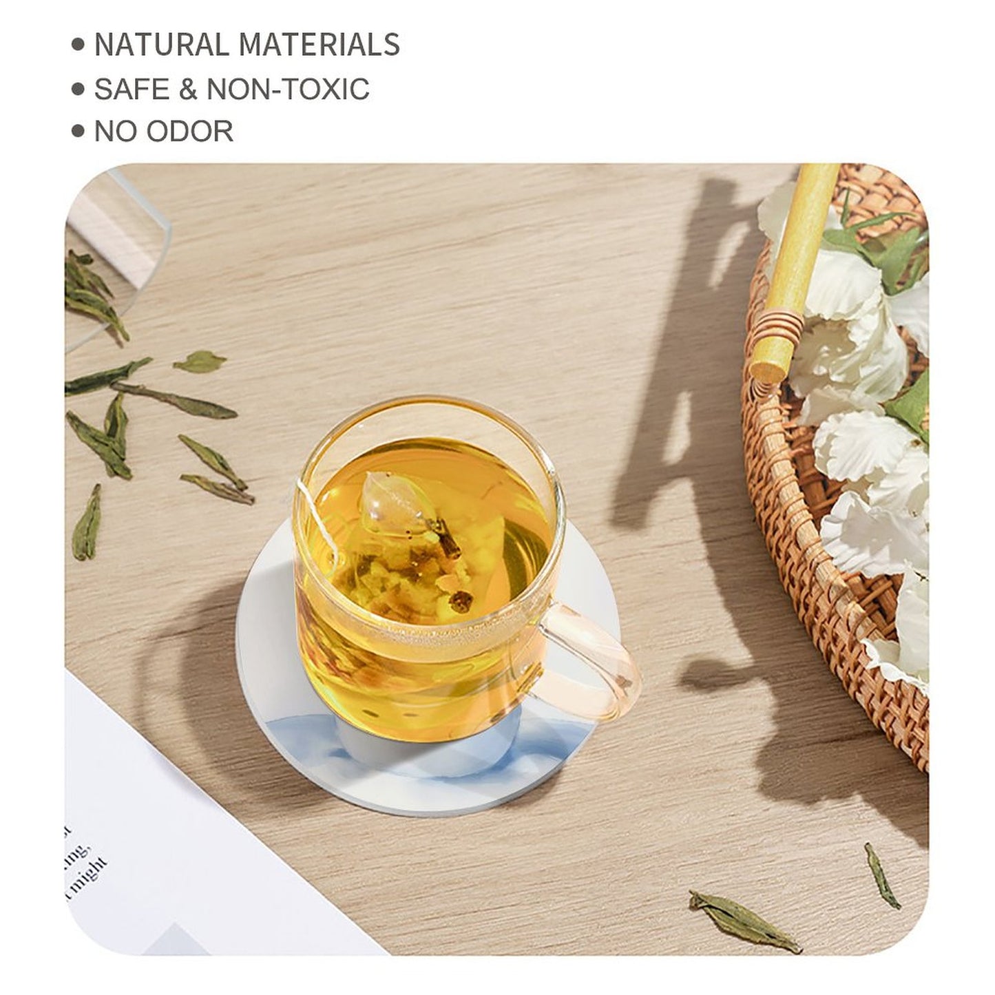 Round Ceramic Coaster