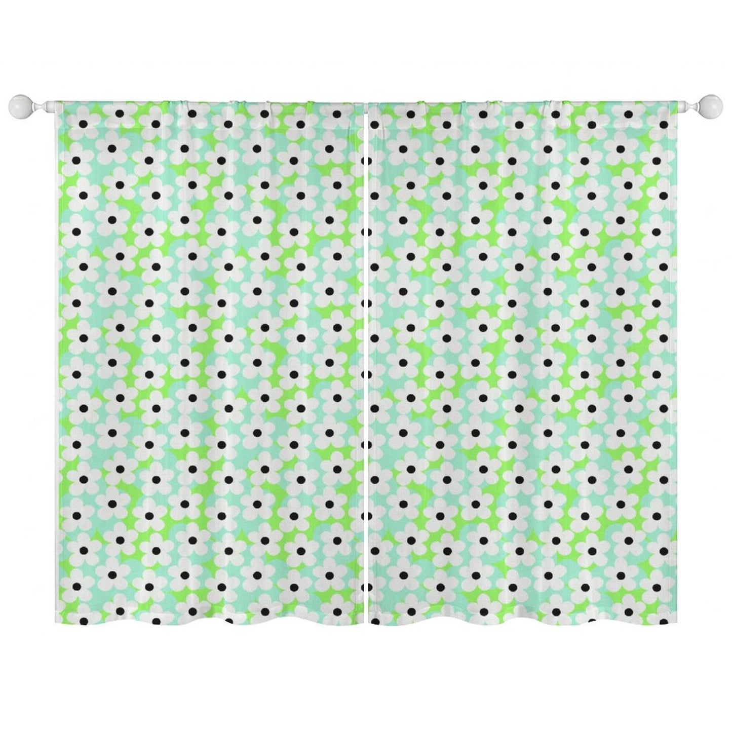 Sheer Curtain Daisy