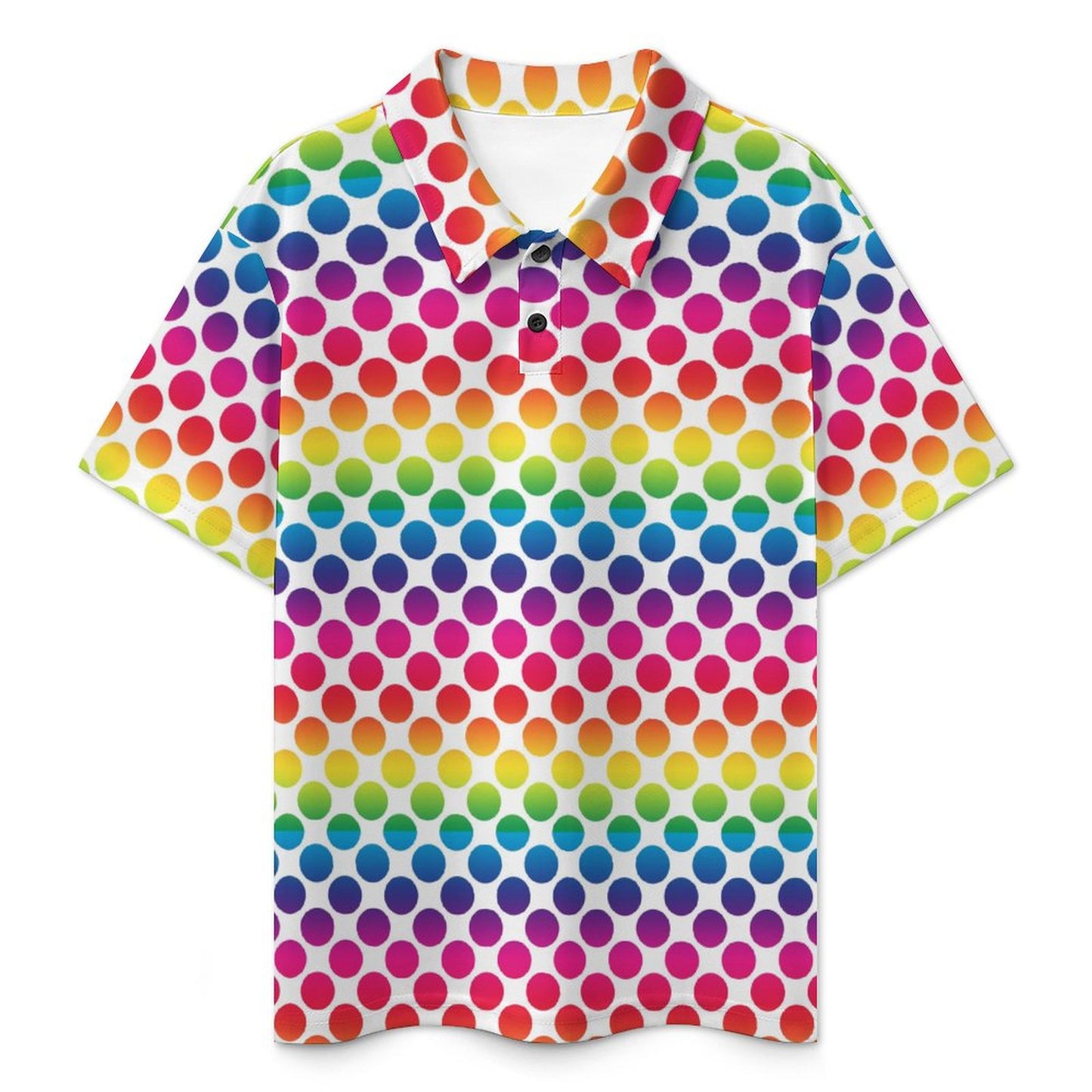 133gsm Kids' Button-Down Polo Shirt