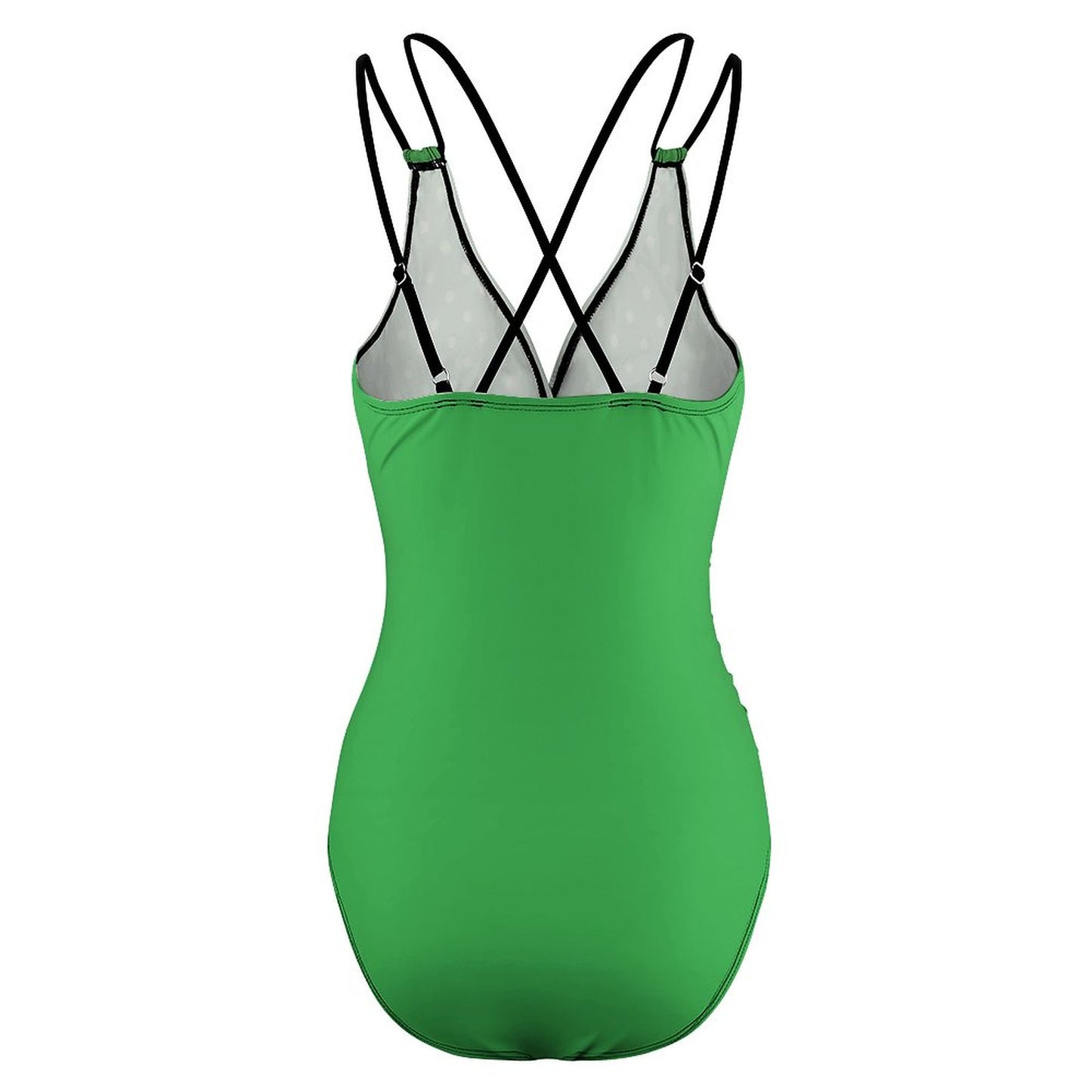 Women's One Piece Swimsuit Tummy Control V Neck Swimwear
