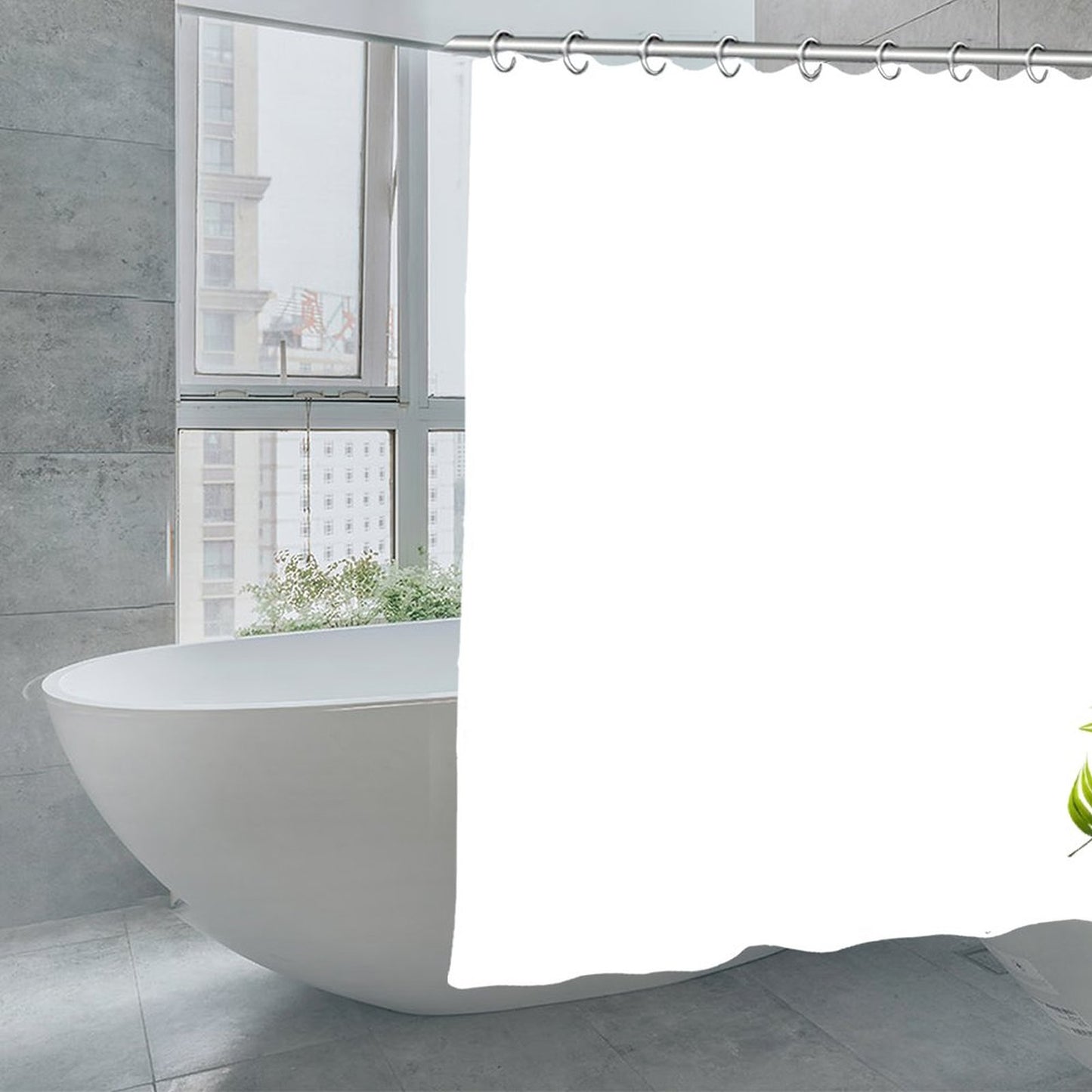 Waterproof Shower Curtain - Leaf