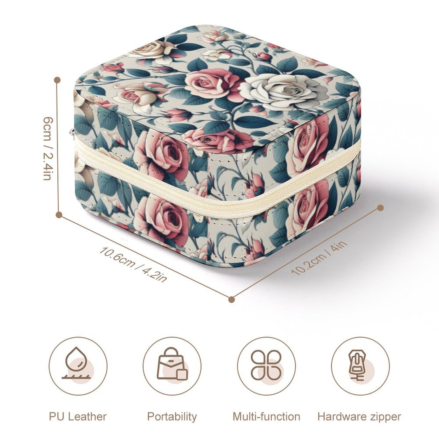 Box Organizer for Jewelry Roses